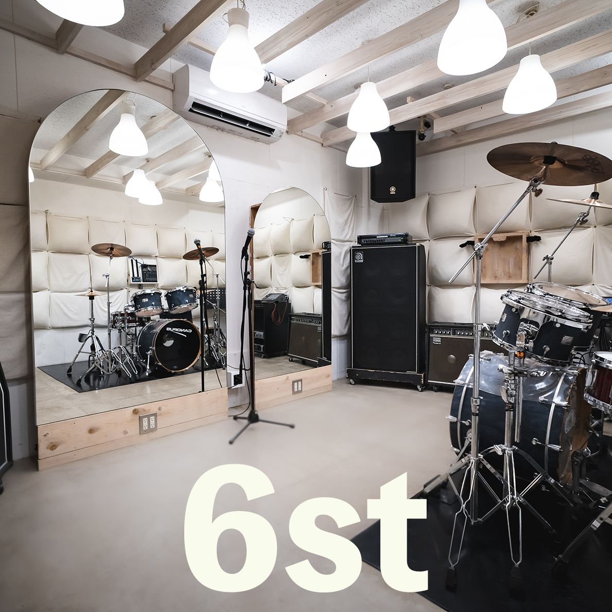 6stリハーサルスタジオ