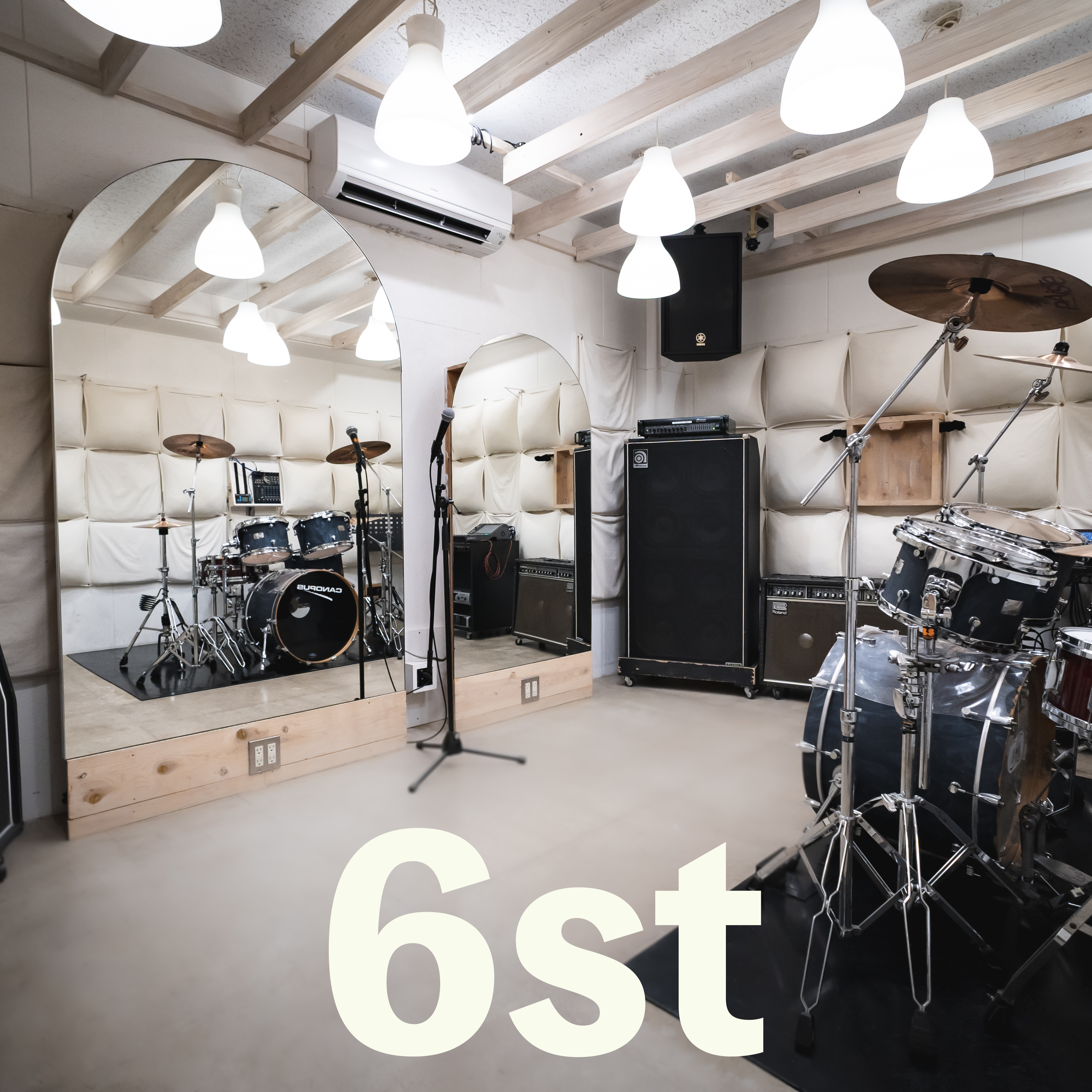 6stリハーサルスタジオ