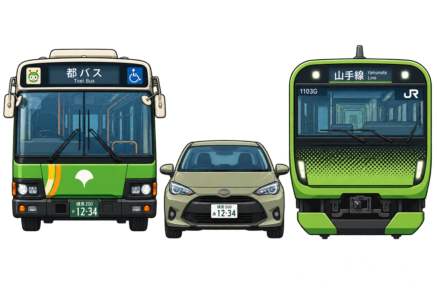都バス車山手